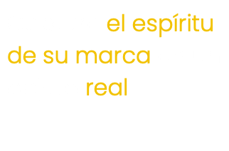 Capture el espíritu de su marca en un objeto real