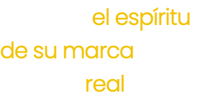 Capture el espíritu de su marca en un objecto real 